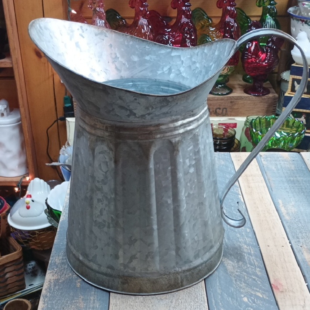 Galvanized Metal Watering Can